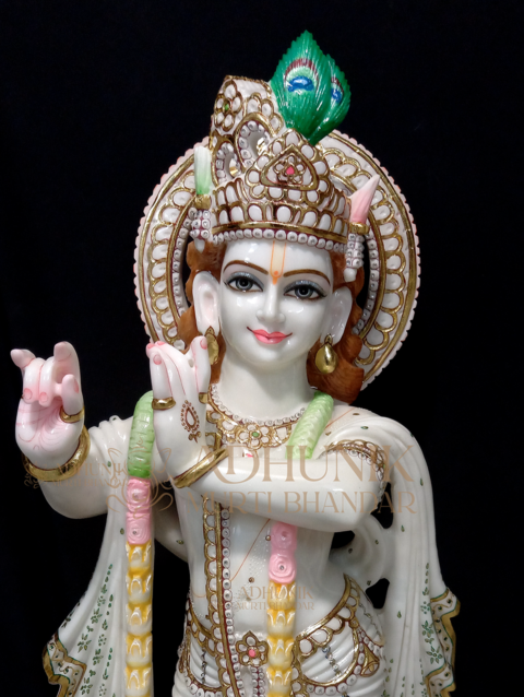 marble krishna ji